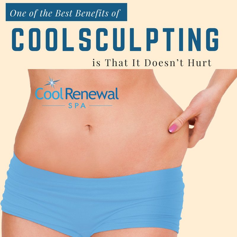 One of the Best Benefits of CoolSculpting is That It Doesn’t Hurt