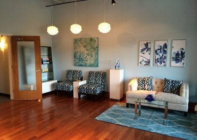 cool renewal spa lobby