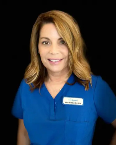Headshot of Lisa Schloeder, RN, team member at Cool Renewal Med Spa