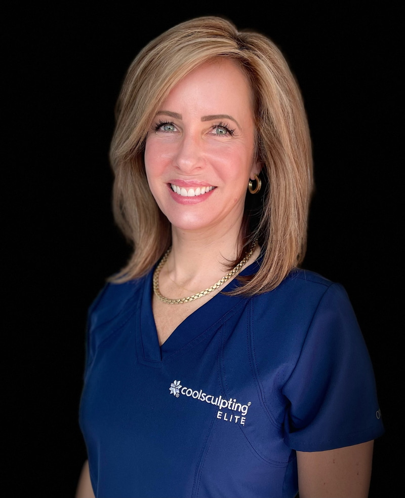 Headshot of Sandy Crowell, ME- Medical Esthetician, team member at Cool Renewal Med Spa