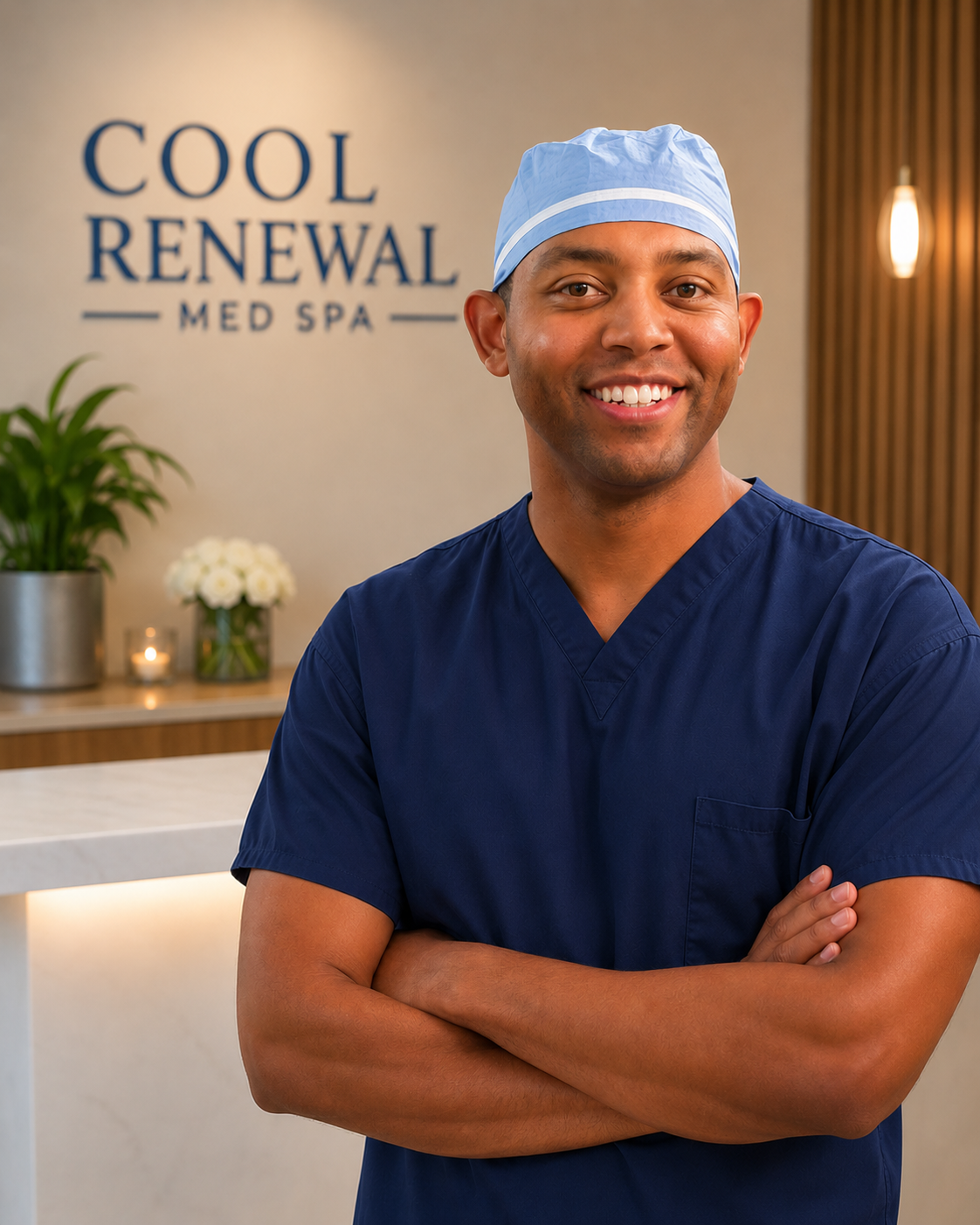 Headshot of Dr. Jason Patten – Medical Director of Cool Renewal Med Spa